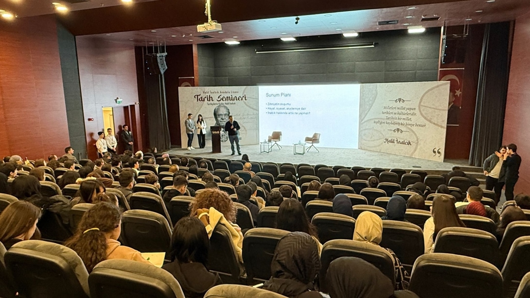 Güngören'de Tarih Seminerleri Tarihçilerin Kutbu: Halil İnalcık